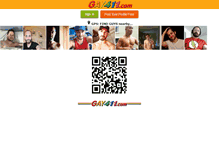 Tablet Screenshot of gay411.com